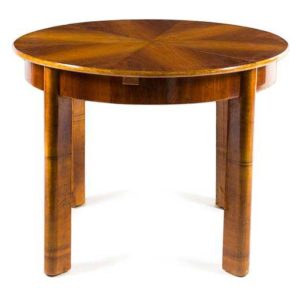 Art Deco Metamorphic Expansion Dining Table