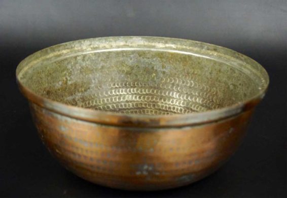 Hand Hammered French Copper Bowl