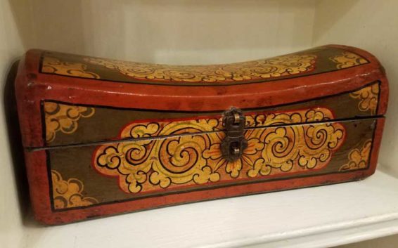 Hand Painted Tibetan Box Great Finds and Design Antiques Pewaukee