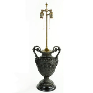 Ornate Metal Table Lamp | Great Finds & Design Pewaukee, WI | Antiques