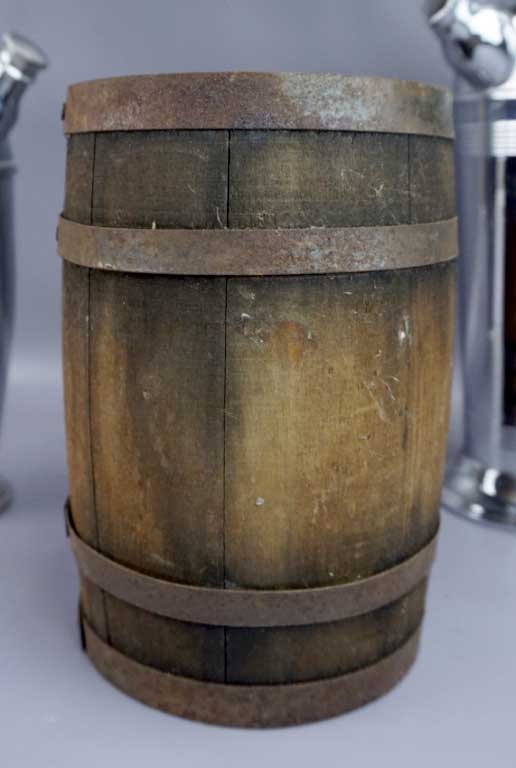 Vintage Miniature Whiskey Barrel
